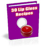 Thumbnail 30 Lip Gloss Recipes PLR ebook + Website + Bonus