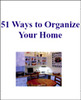 Thumbnail 51 Ways To Organize Your Home PLR E-book + Bonus