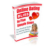 Thumbnail Online Dating Bliss PLR E-book + Website + Bonus Software