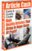 Thumbnail Article Cash MRR E-Book + Website + Bonus Thumbnail Article Cash MRR E-Book + Website + Bonus