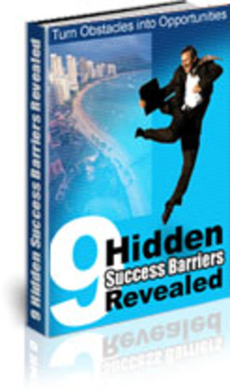 Product picture 9 Hidden Success Barriers PLR E-Book + Website + Bonus