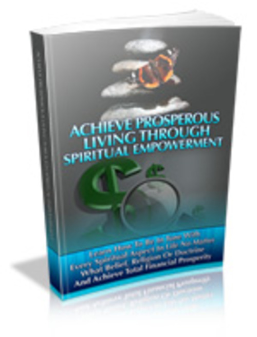 Product picture Achieve Prosperous Living PLR E-book + Website + Bonus