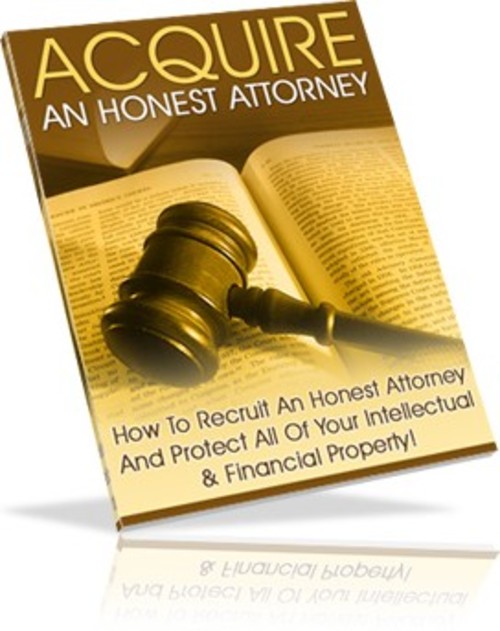 Product picture Acquire An Honest Attorney PLR E-book + Website + Bonus