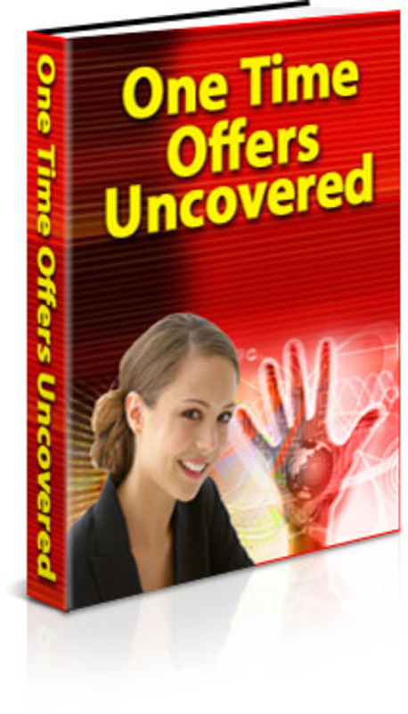 Product picture One Time Offers Uncovered PLR E-book + Website + Bonus