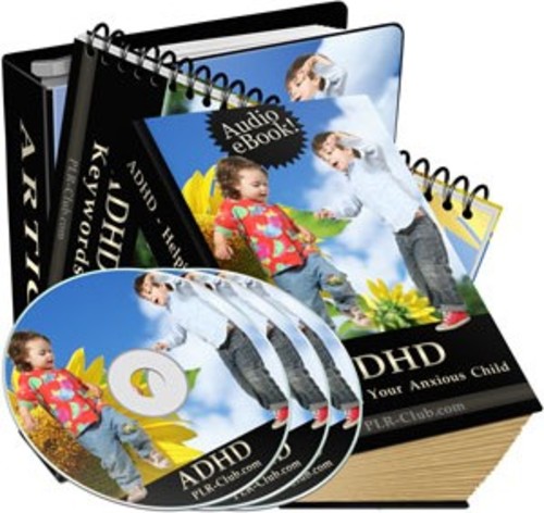 Product picture Helping ADHD PLR E-book + Website + Bonus