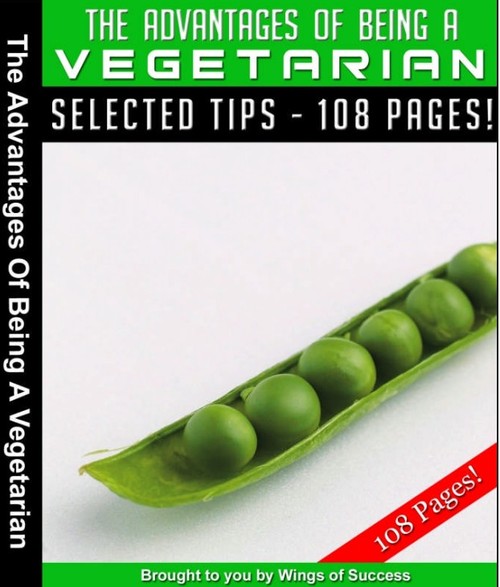 Product picture Advantages Of Being Vegetarian PLR E-book + Bonus