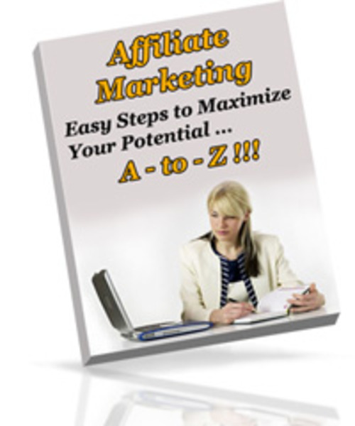 Product picture Affiliate Marketing A-Z PLR E-book + Website + Bonus