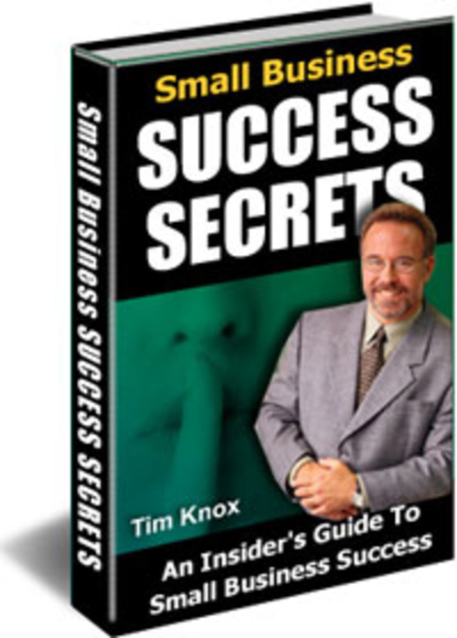 Product picture Small Biz Success Secrets MRR E-Book + Website + Bonus