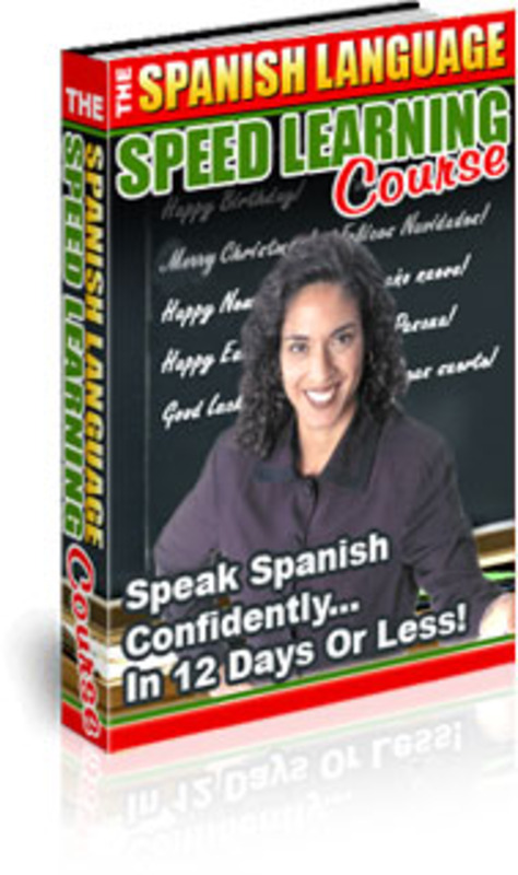 Product picture Spanish Language Course MRR E-Book + Website + Bonus