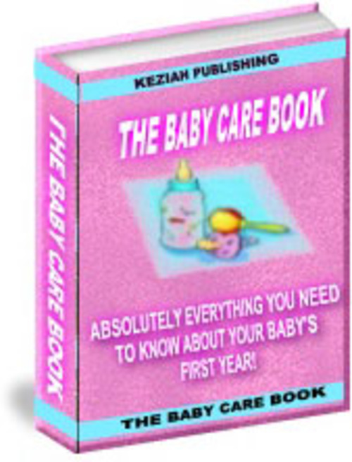 Product picture Baby Care MRR E-Book + Website + Bonus