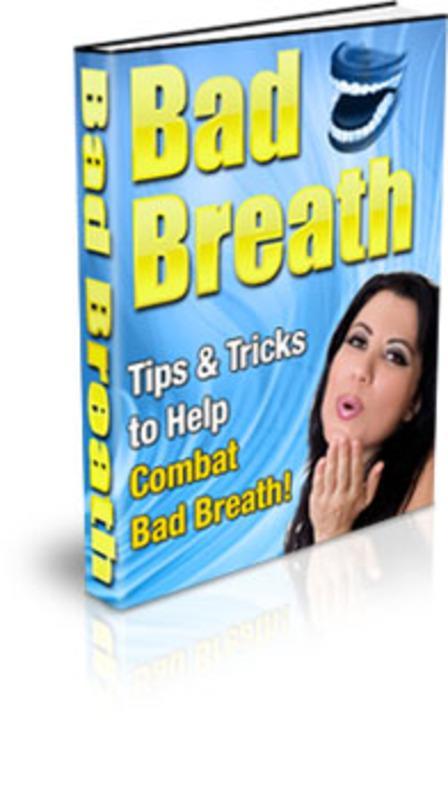 Product picture Bad Breath MRR E-Book + Website + Bonus