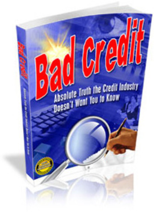 Product picture Bad Credit MRR E-Book + Website + Bonus