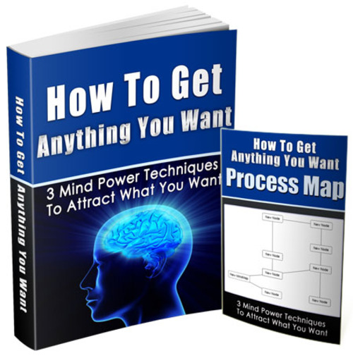 Product picture How To Get Anything MRR E-Book + Covers + Bonus
