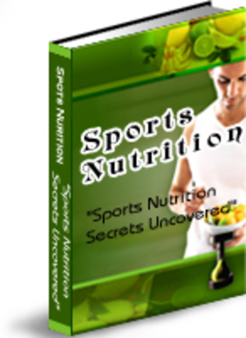 Product picture Sports Nutrition Secrets MRR E-Book + Website + Bonus