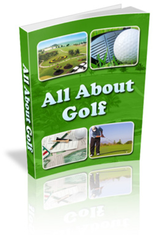 Product picture All About Golf MRR E-Book + Website + Bonus