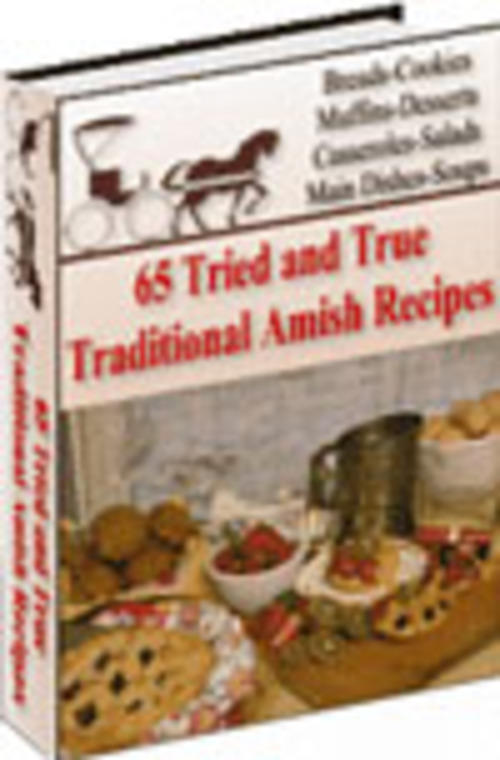 Product picture Amish Recipes MRR E-Book + Website + Bonus