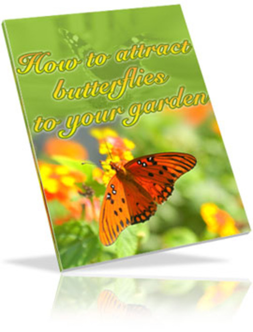 Product picture Attract Butterflies To Garden MRR E-Book + Website + Bonus