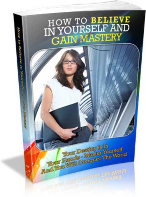 Product picture Believe In Yourself MRR E-Book + Website + Bonus