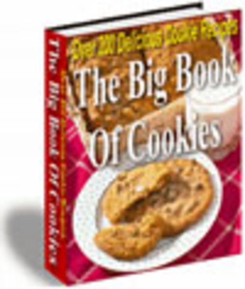 Product picture Big Book Of Cookies MRR E-Book + Website + Bonus