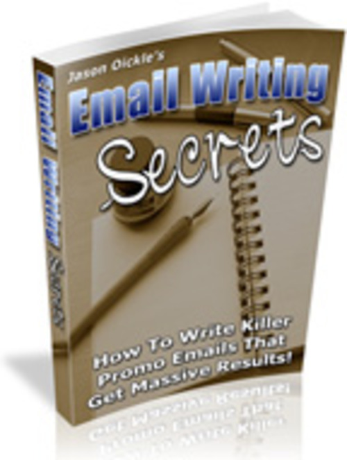 Product picture Email Writing Secrets MRR E-Book + Website + Bonus