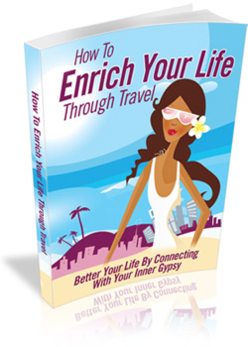 Product picture Travel Enrichment MRR E-Book + Website + Bonus