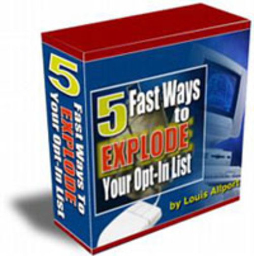 Product picture Explode Your Optin List MRR E-Book App + Website + Bonus