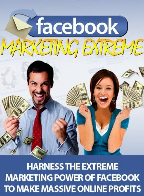 Product picture Facebook Marketing Extreme MRR E-Book + Website + Bonus