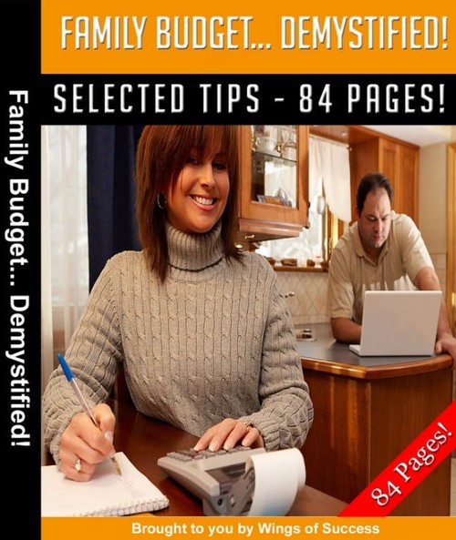 Product picture Family Budget Demystified MRR E-Book + Bonus