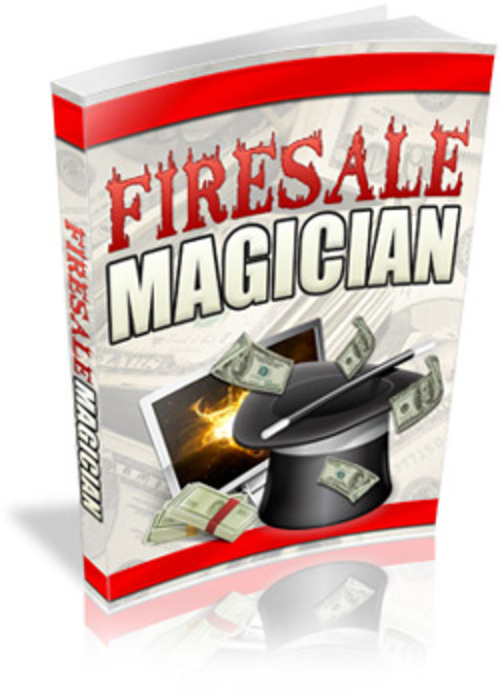 Product picture Firesale Magician MRR E-Book + Website + Bonus