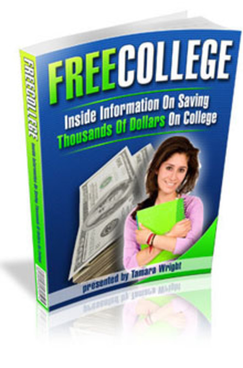 Product picture Free College MRR E-Book + Website + Bonus