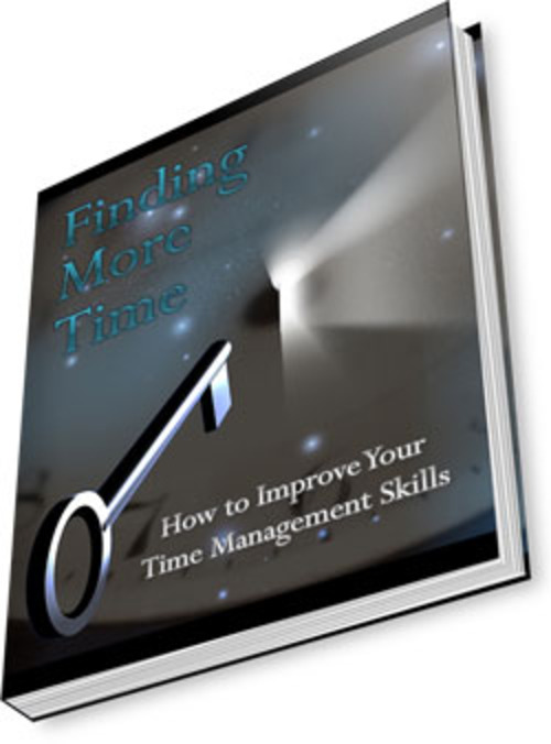 Product picture Finding More Time MRR E-Book + Website + Bonus