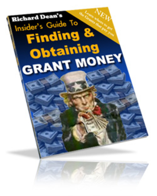 Product picture Finding Grant Money MRR E-Book + Website + Bonus
