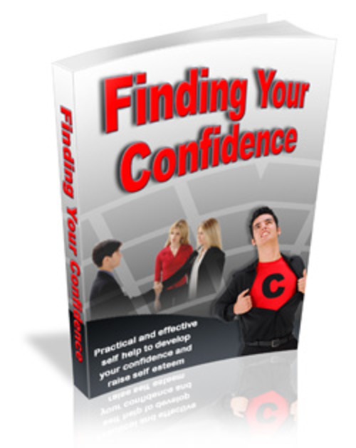 Product picture Finding Your Confidence MRR E-Book + Website + Bonus