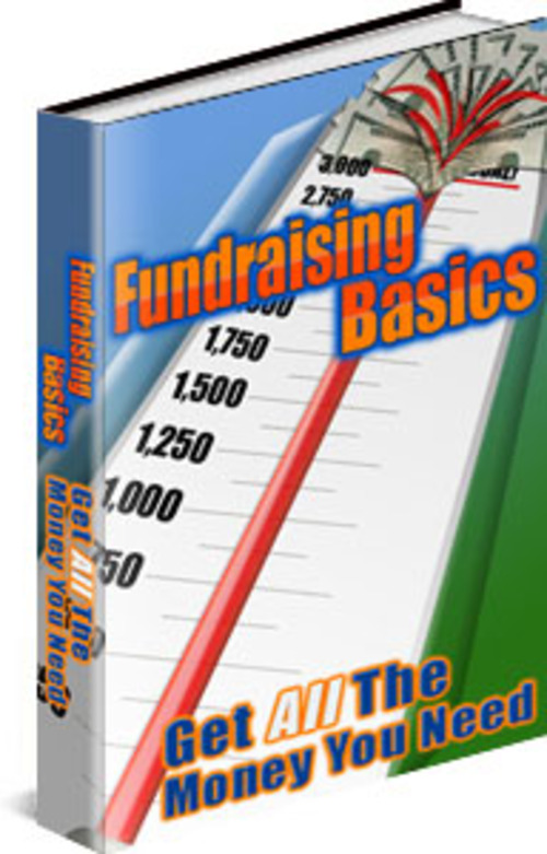 Product picture Fund Raising Basics MRR E-Book + Website + Bonus