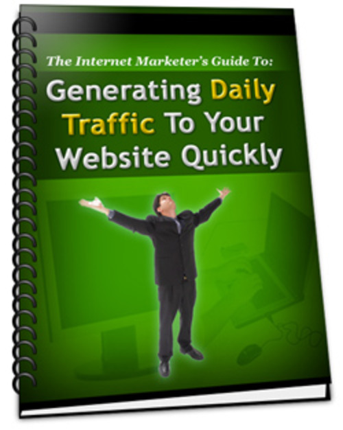 Product picture Generating Daily Traffic MRR E-Book + Website + Bonus