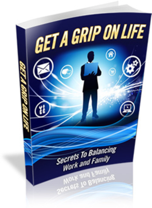 Product picture Get A Grip On Life MRR E-Book + Website + Bonus