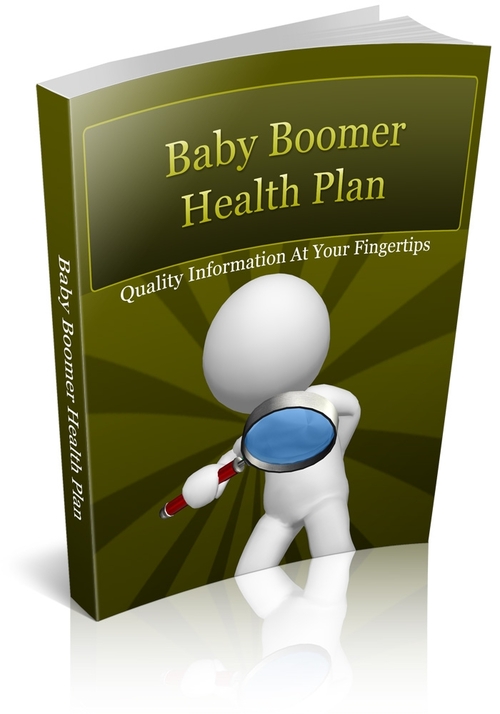 Product picture Re-brandBaby Boomer Health Plan PLR eBook + Website + Bonus