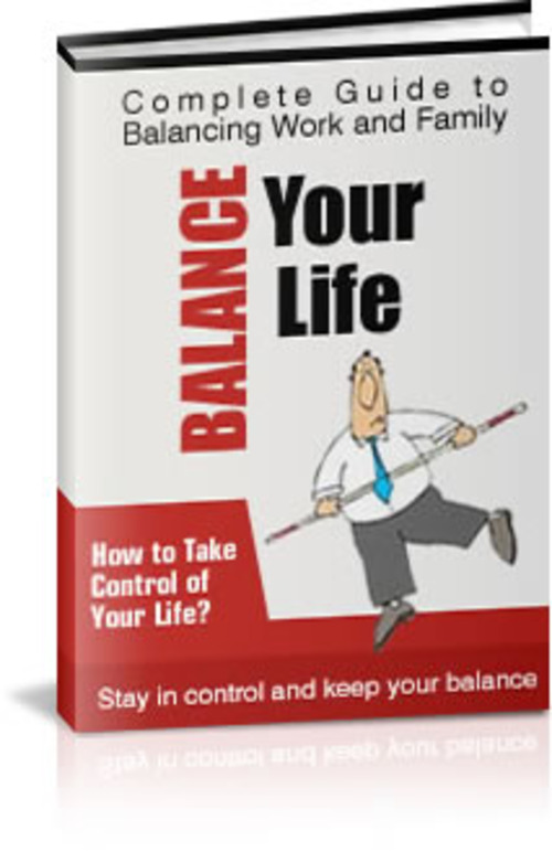 Product picture Balance Your Life PLR E-Book + Website + Bonus
