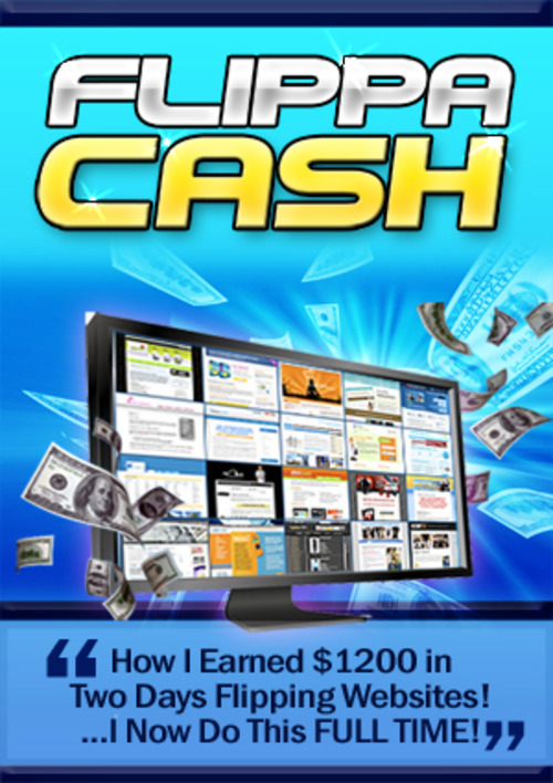 Product picture Flippa Cash PLR E-Book + Website + Video + Bonus