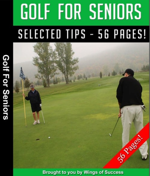 Product picture Golf For Seniors MRR E-Book + Bonus