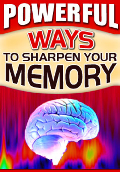Product picture Sharpen Your Memory PLR E-Book + Website + Bonus