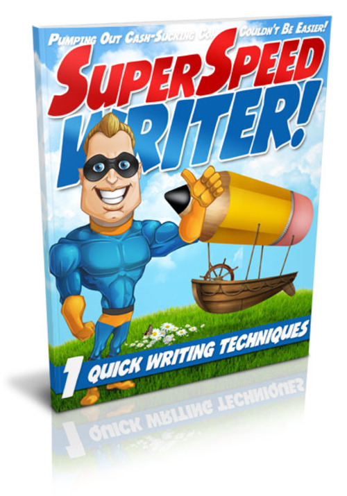 Product picture SuperSpeed Writer PLR Ebooks+ Bonus Software