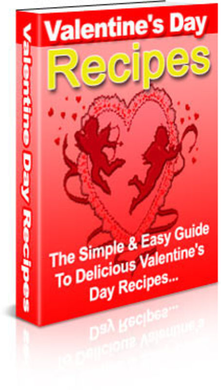 Product picture 100 PLR Valentines Day Recipes Ebook + Bonus