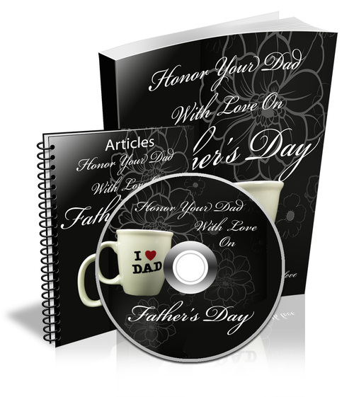 Product picture Fathers Day MRR Ebook, Audio, Website,Articles + Bonus