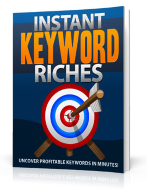 Product picture Instant Keywords EBook, Website MRR + Bonus